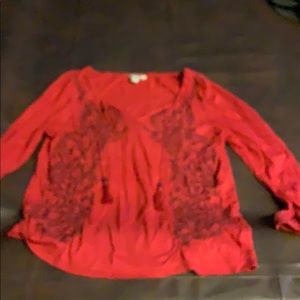 Lucky red blouse